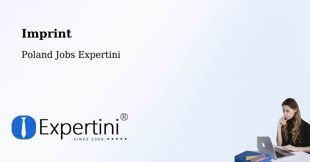 Imprint – Bojszowy - Poland Jobs Expertini